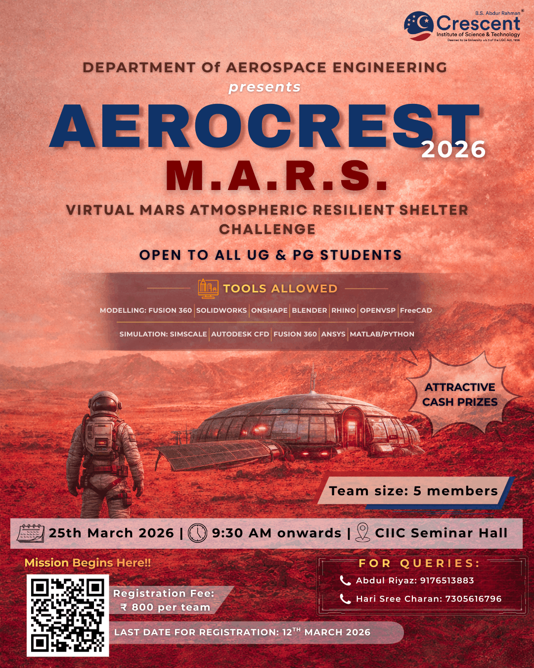 Aerocrest 2026 Technical Symposium Poster 